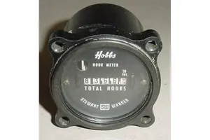 MI-980, Piper / Cessna / Beech Hobbs Total Hours Indicator